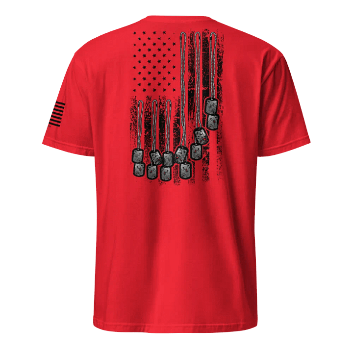 Red Friday: Dog Tag Flag product image (1)