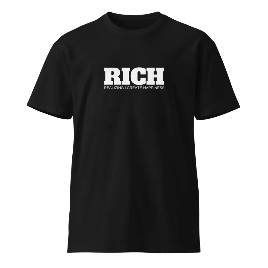 RICH Monochrome Unisex Tee product image (1)
