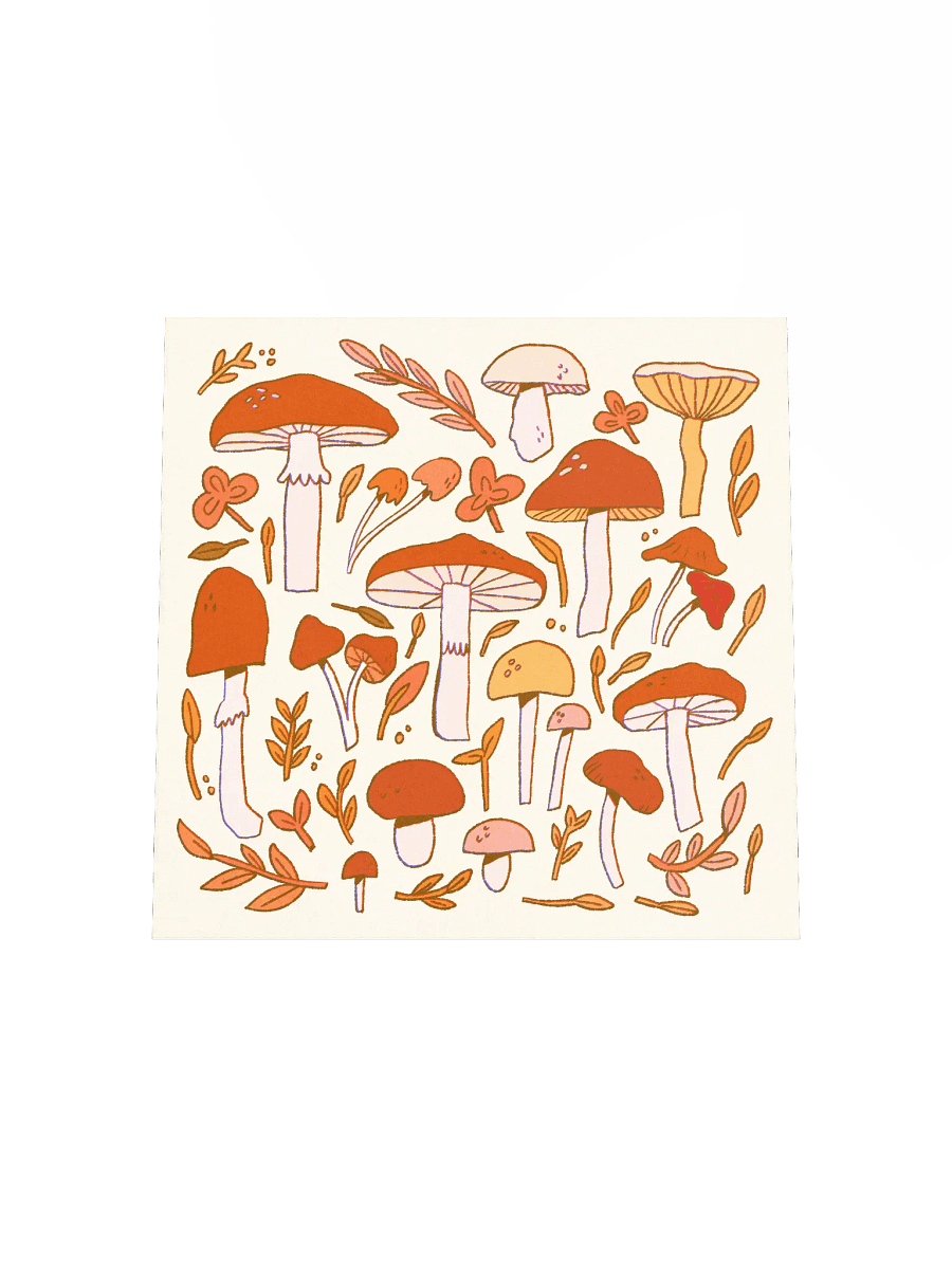 Mushroom Party Print product image (5)