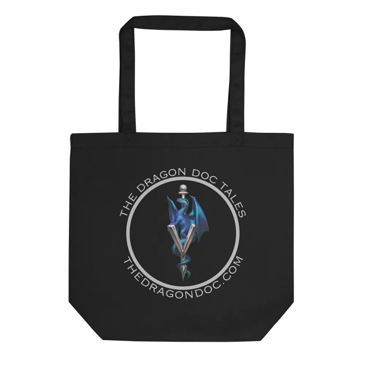 Dragon Doc Sustainable Organic Cotton Tote Bag: Haul Your Hoard, Save the Planet product image (1)