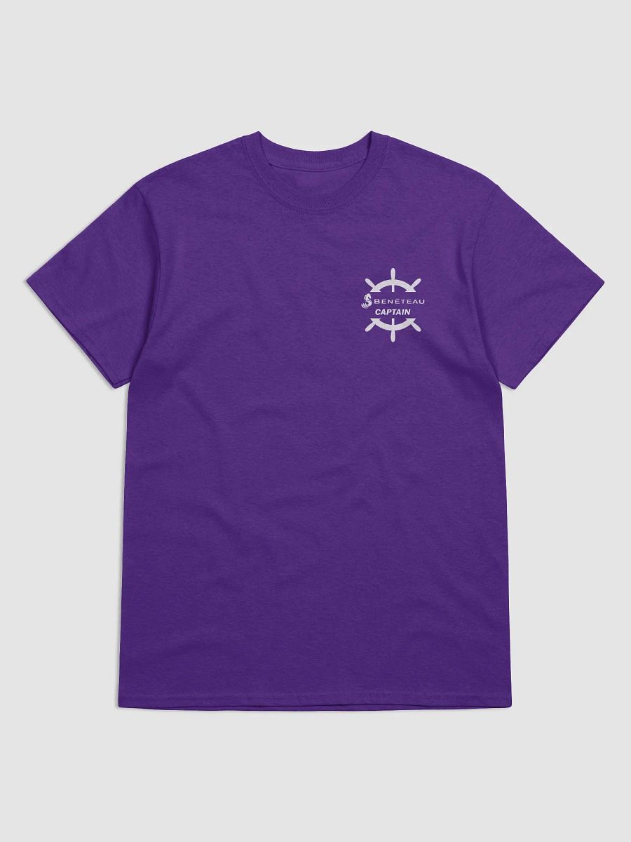 Beneteau Captain - T-Shirt - Dark Shirt w/White Logo product image (3)