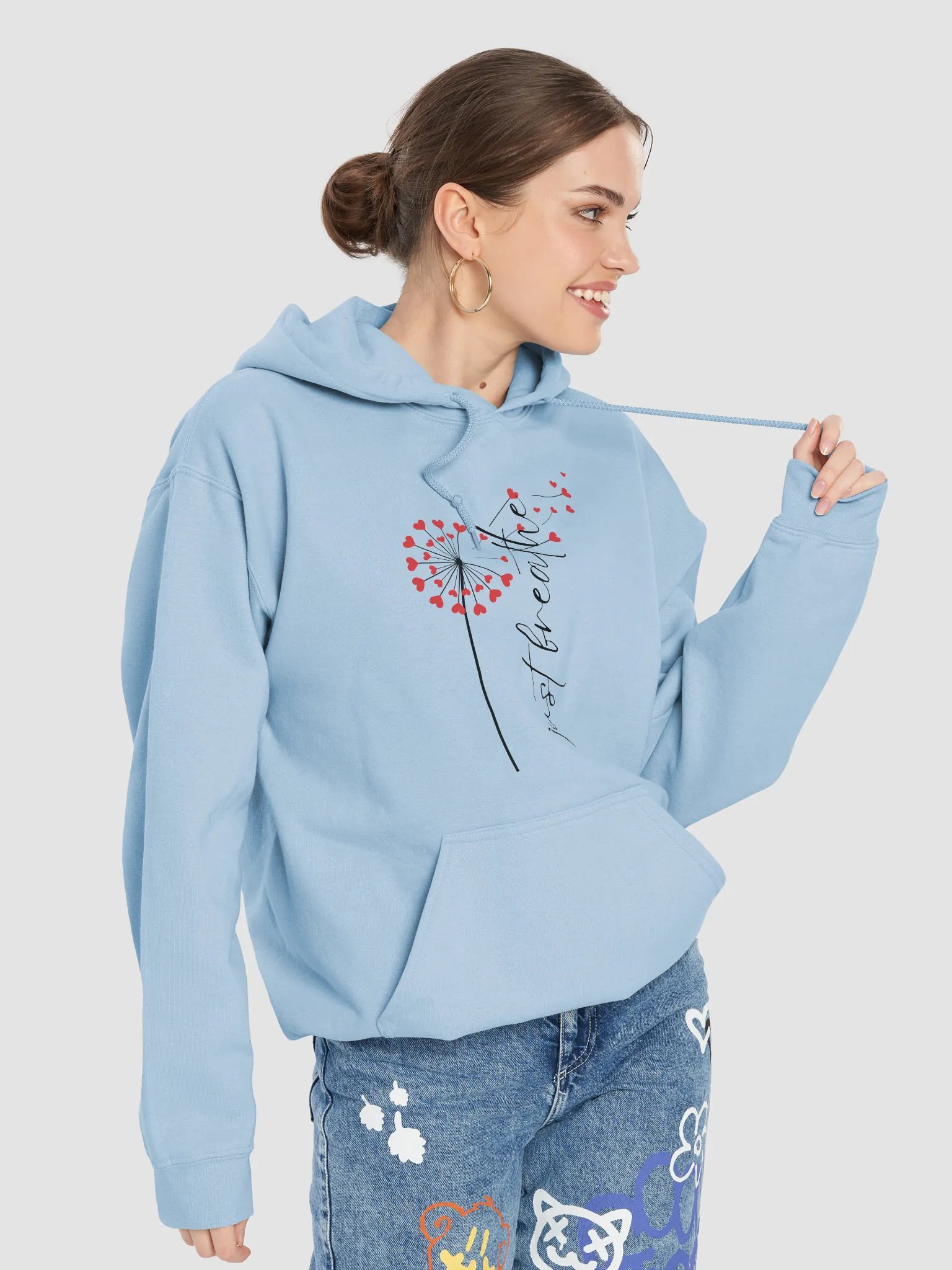 Calm Dandelion Hoodie - Breathe Easy with Every Wear product image (7)