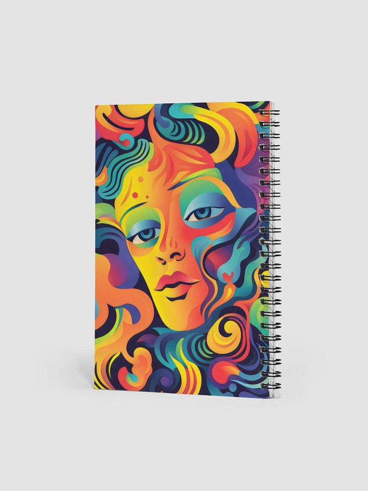 Serenity Swirls Spiral Notebook product image (2)