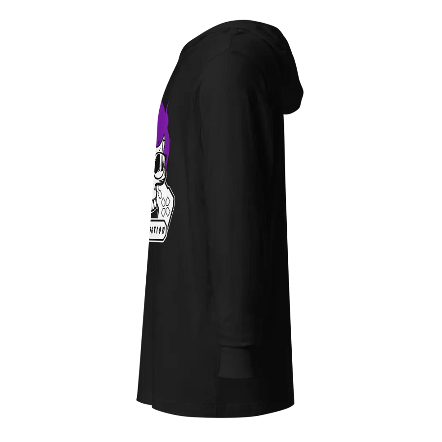 Enigma Nation Bella+Canvas Unisex Hooded Long Sleeve Tee product image (9)