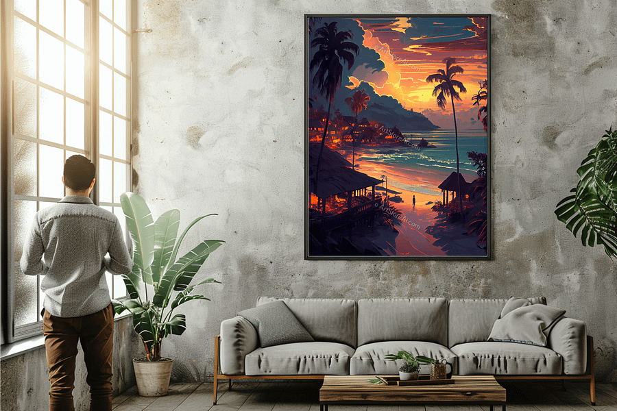 Tropical Sunset Serenity - Limited Edition product image (3)