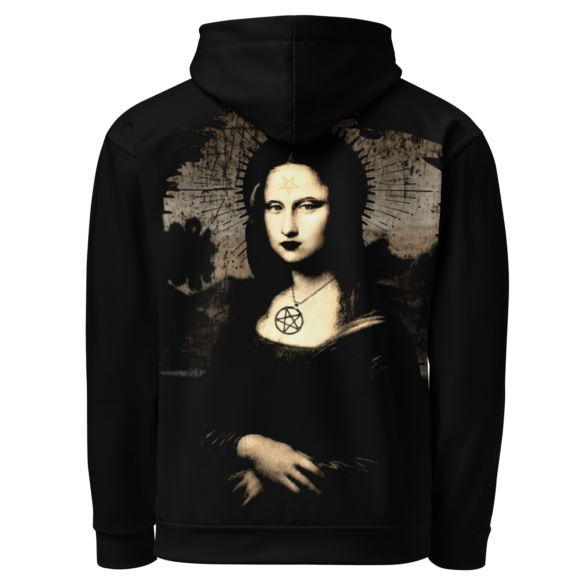 Occult Dark Mona Lisa Unisex Sweatshirt product image (3)