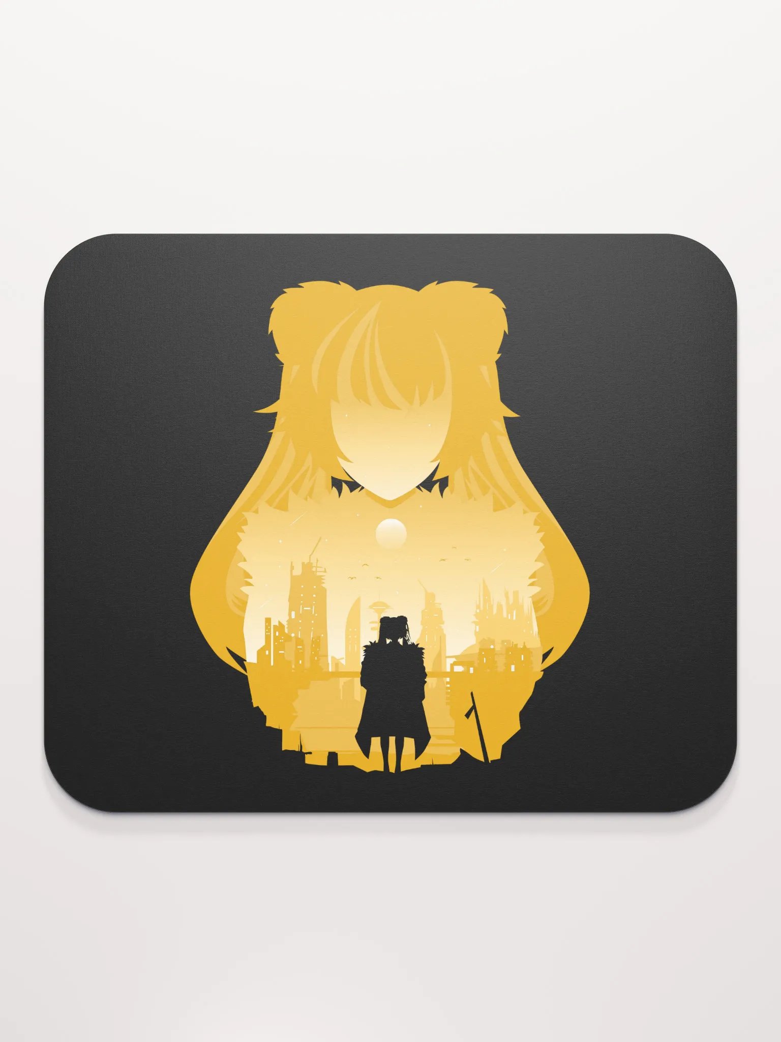 Silhouette Mousepad Black product image (1)