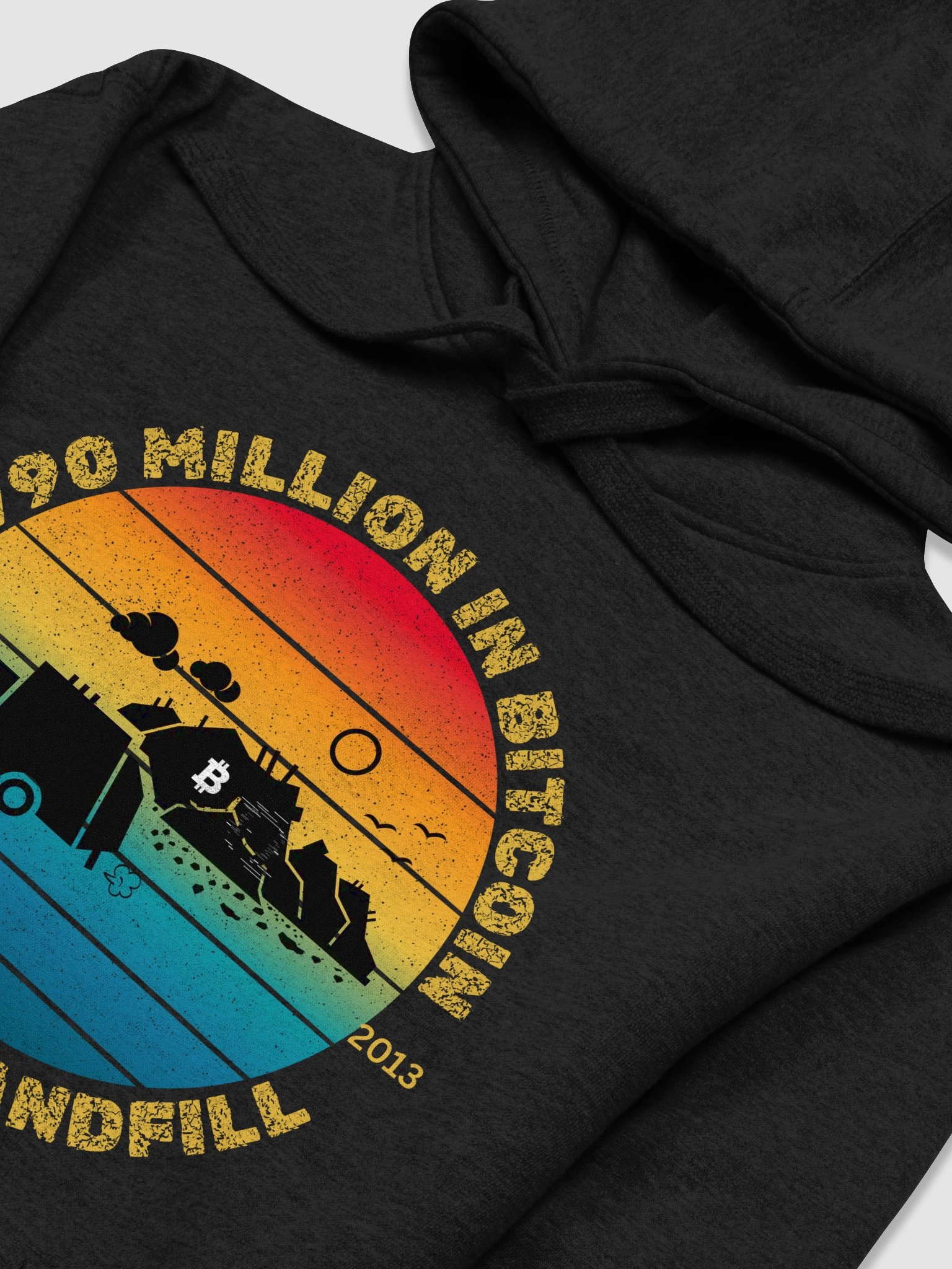 Bitcoin Sunset Unisex Hoodie product image (3)