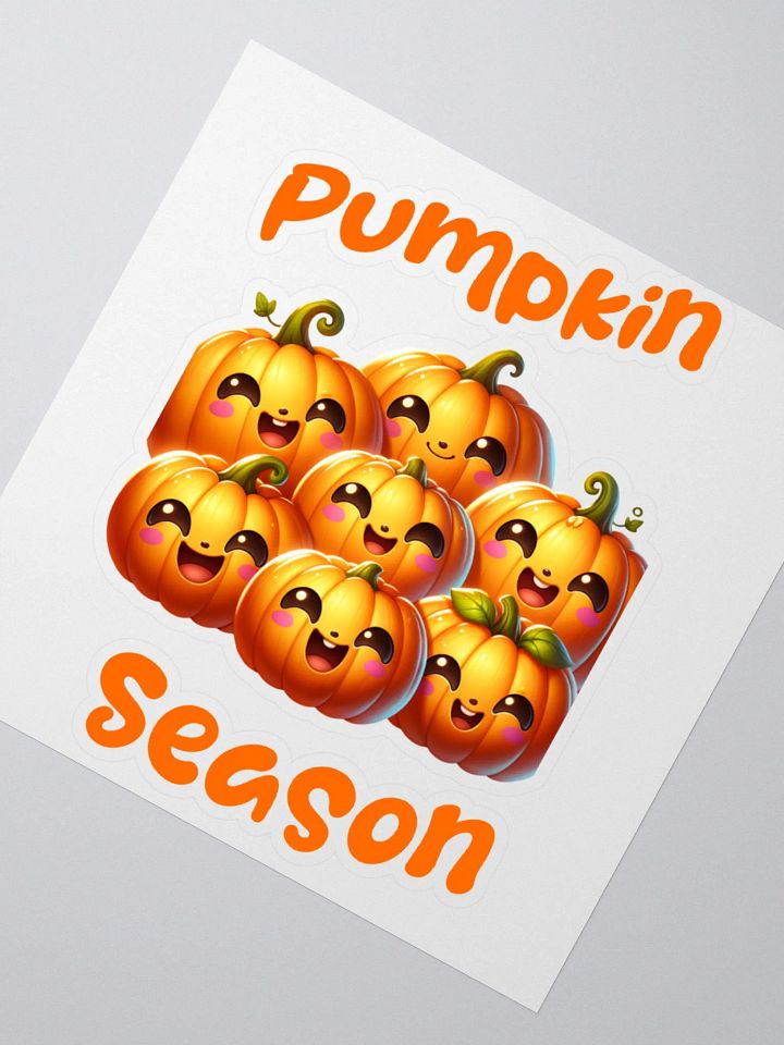 Pumpkin Season Sticker product image (4)