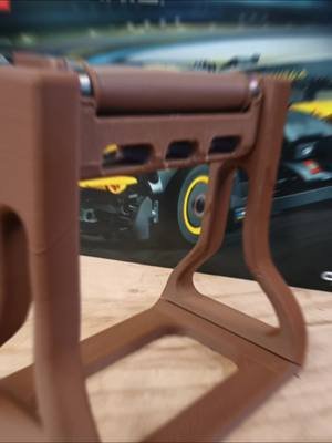 3kg spool holder designed by Duckers on @printablescom printed in www.central3dprinting.com ABS+ Brown. on the @Anycubic Official  Kobra S1
