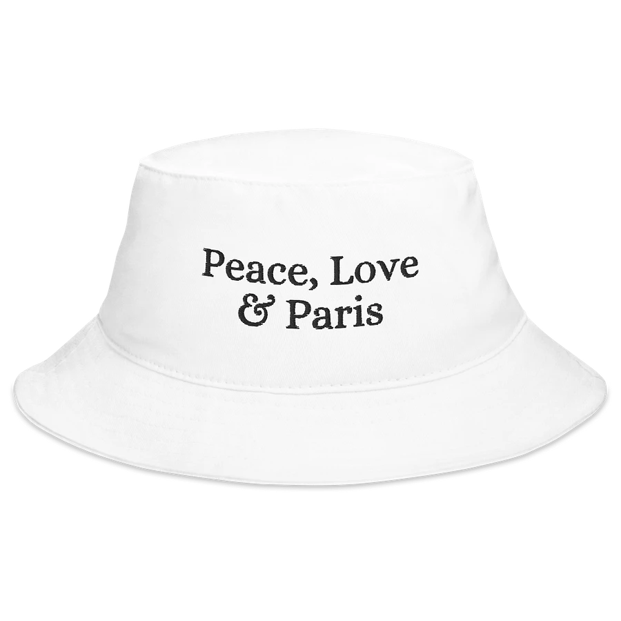 Peace, Love and Paris Bucket Hat product image (2)