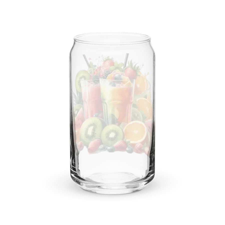 Fruit juice and fresh fruit -01-Can-Shaped Glass product image (8)