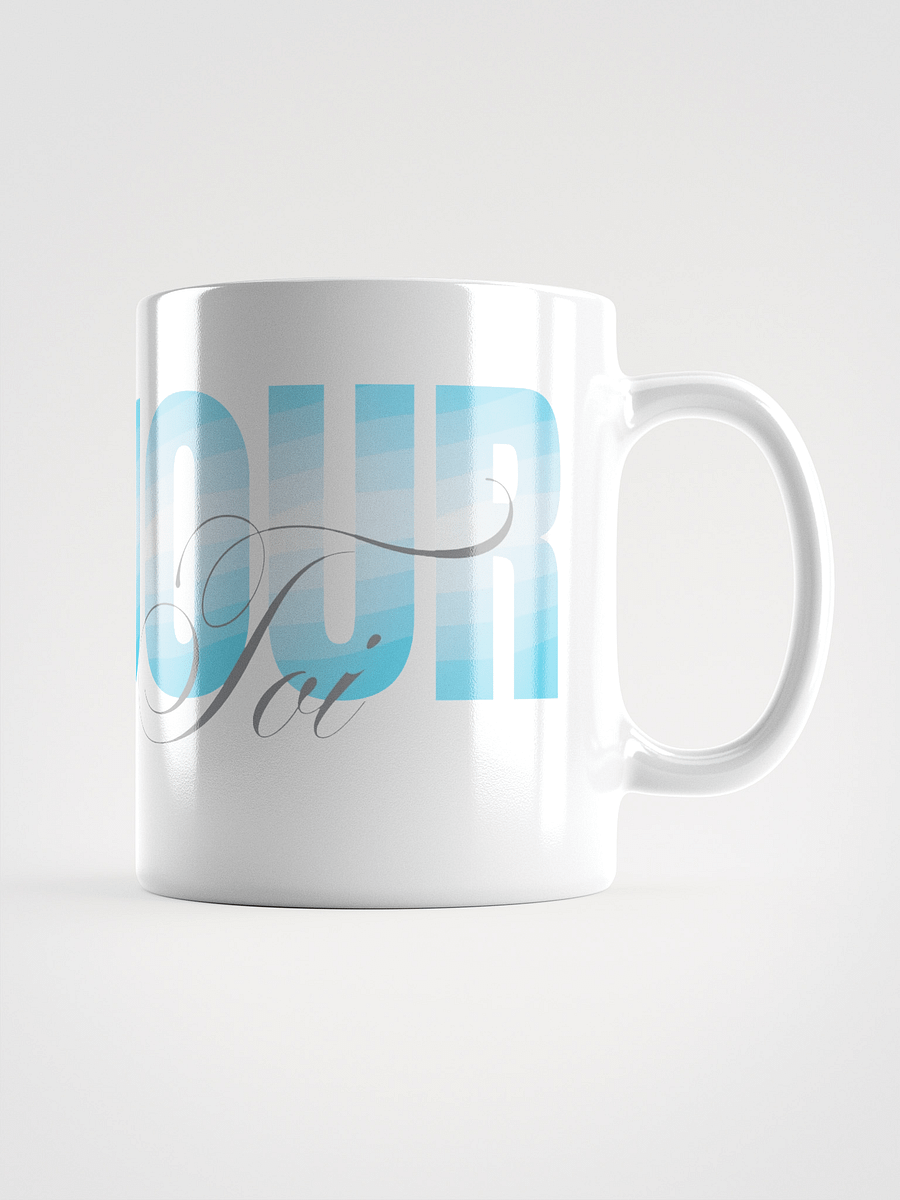 Mug Blanc Bonjour Chez Toi - Cadeau Mug Message Positif product image (1)