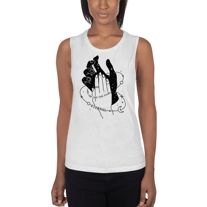 We Are Like The Stars Bella+Canvas Women's Flowy Muscle Tank product image (47)