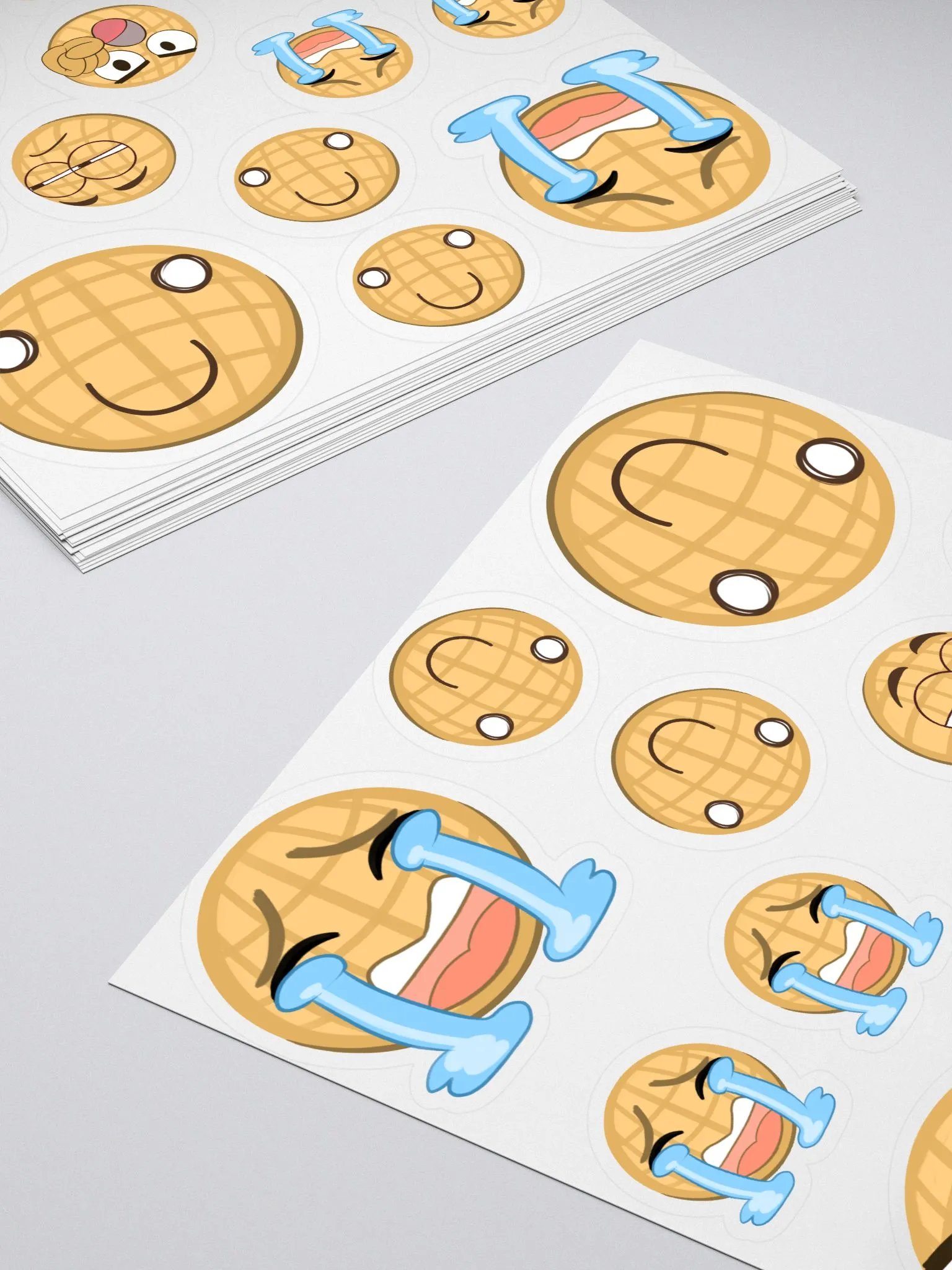 Waffleman Emote Stickers (Series 3) product image (4)