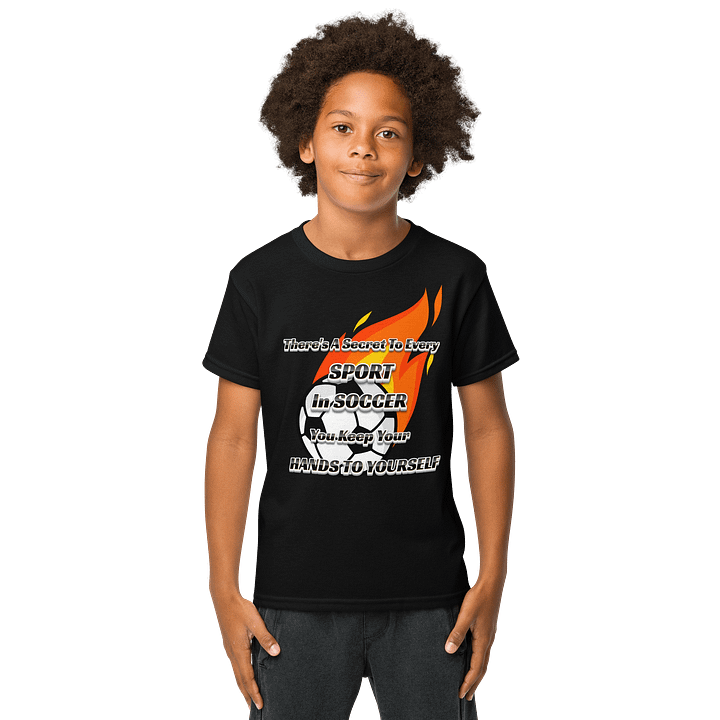 Flaming Soccer Kids Secret A Limited Edition Jersey product image (1)