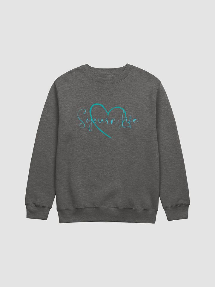 Sojourn Life Heart - Premium Crewneck product image (1)