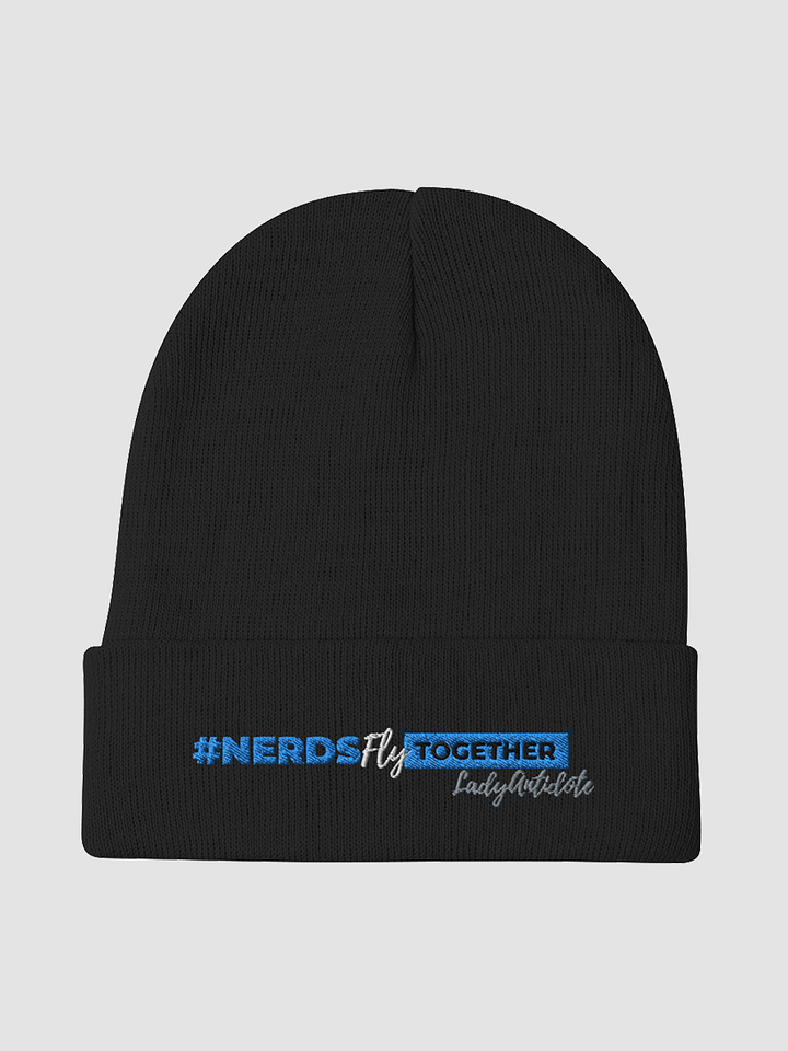 [LadyAntidote] Embroidered Beanie product image (1)