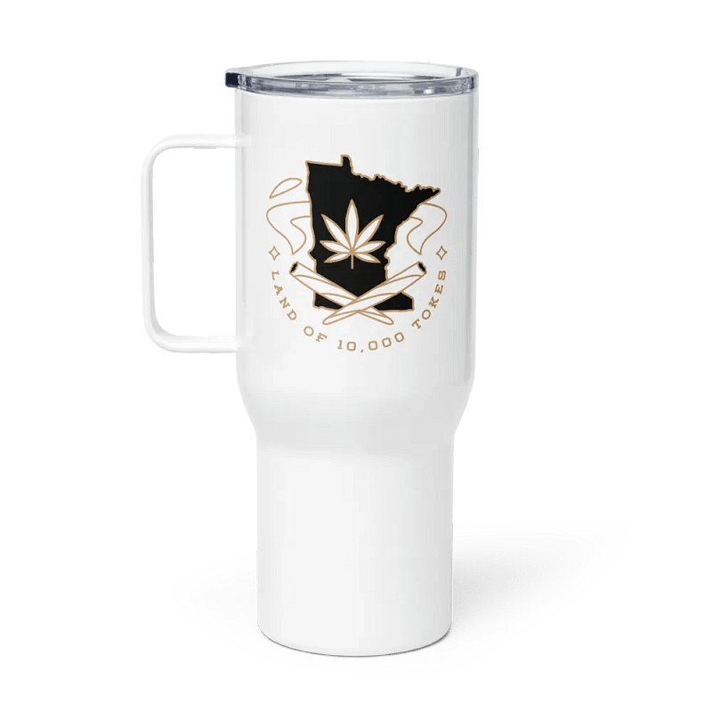 Land of 10,000 Tokes ✧ Minnesota Cannabis Travel Mug