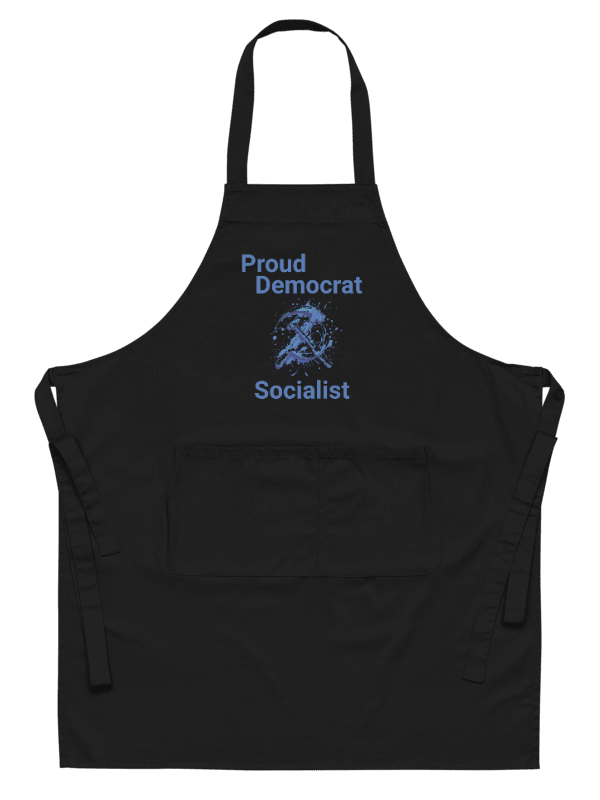 Proud Democrat Socialist apron (A) product image (1)