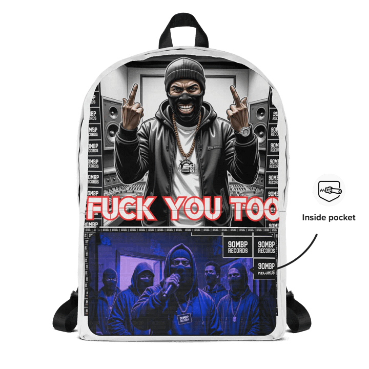 90MBP-FASHION-BACKPACK-FUCK-YOU-TOO product image (2)
