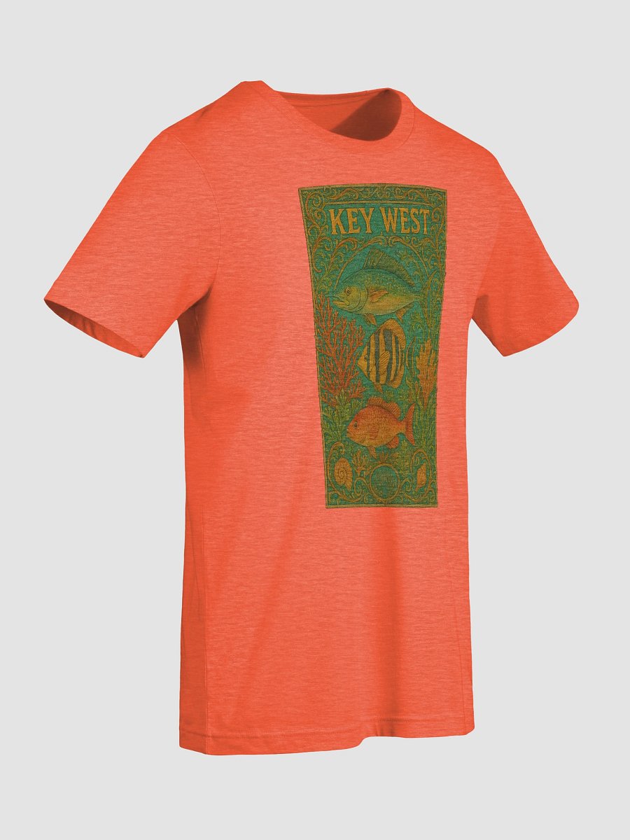 Key West Tropical T-Shirt Ultra Soft Tee with Fish product image (9)