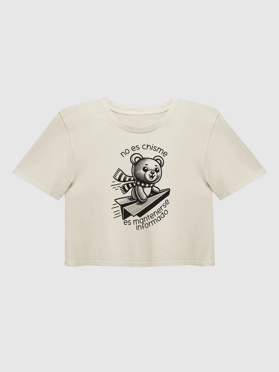 No Es Chisme, Es Mantenerse Informado Crop Top product image (1)