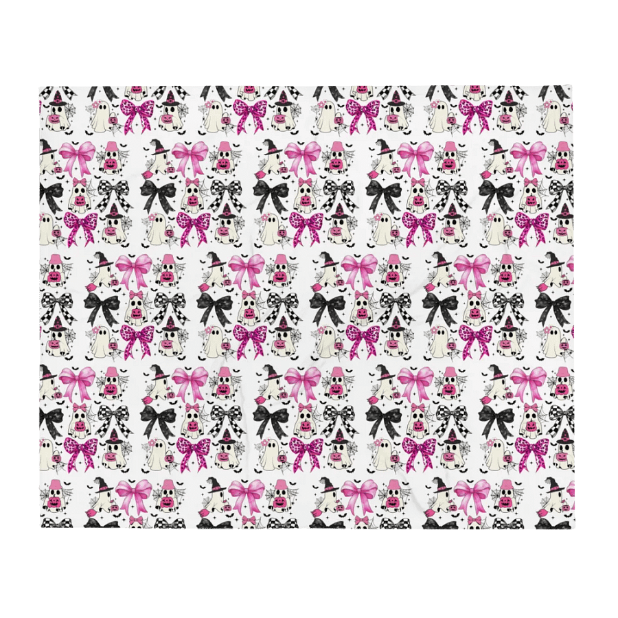 Coquette Halloween Blanket product image (1)