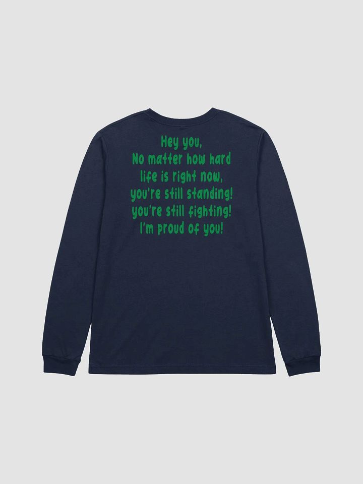 hey you male navy long tshirt product image (2)