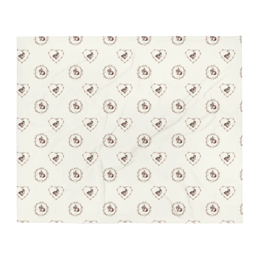 BUNNY AND DUCKS NURSERY BLANKET product image (2)