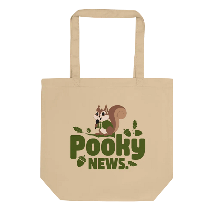 Pooky News Eco-Friendly Tote Bag product image (1)