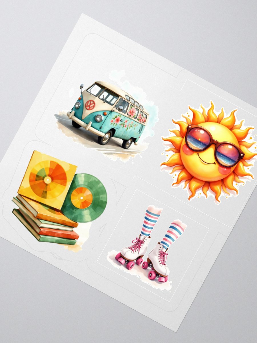 Vintage Vibes Sticker Pack product image (5)