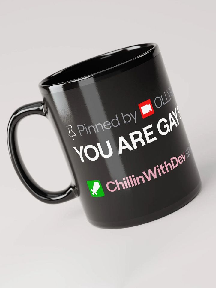 "YOU ARE GAY SIR" Mug product image (1)