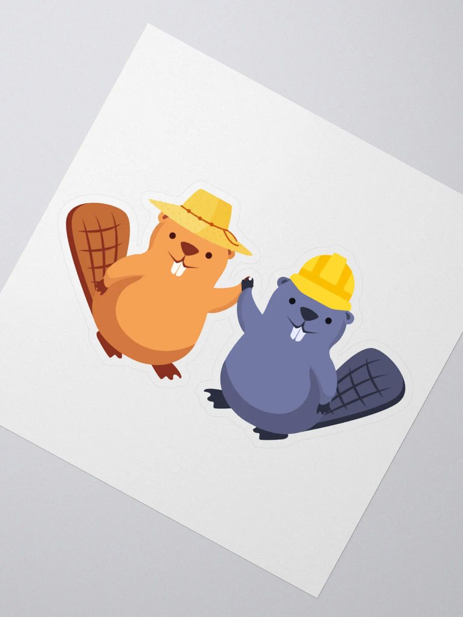 Sticky Stickers (Beaver Buddies) product image (1)