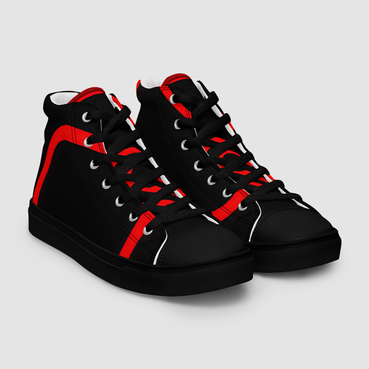 EyeSeeThru Logo Mens High Top Shoes product image (1)