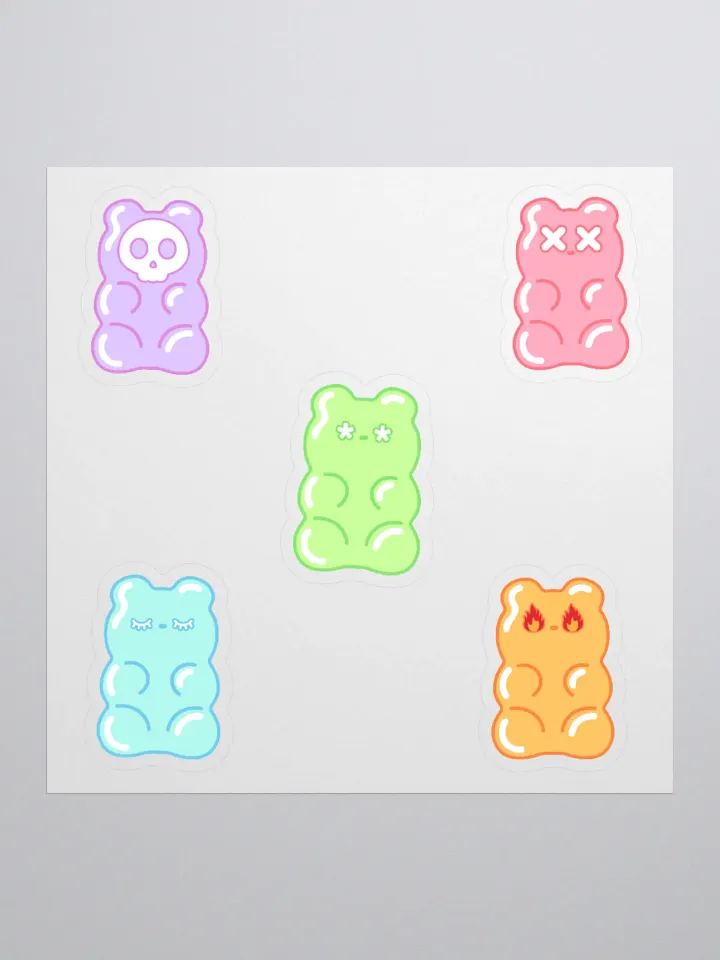 Flair Bears-Sticker Set (Mini) product image (1)