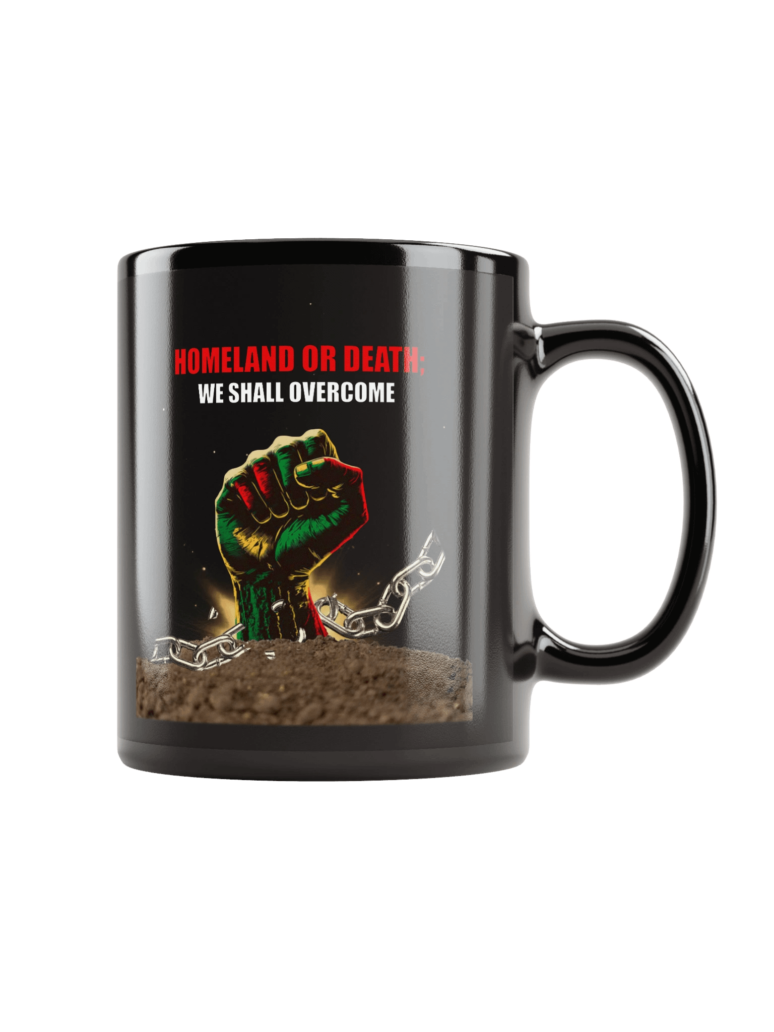 "Homeland or Death; We Shall Overcome" – Resistance Mug product image (2)