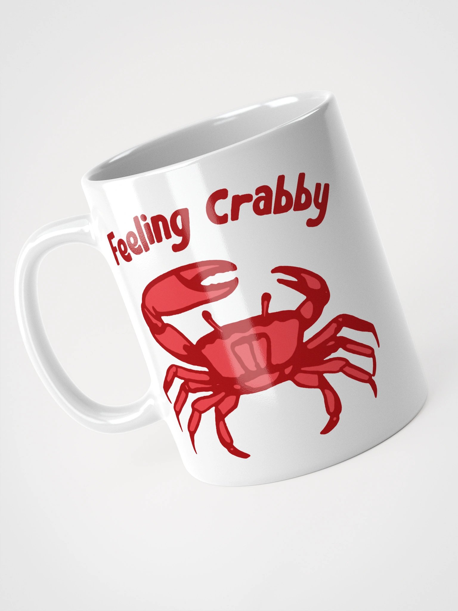 Feeling Crabby White Glossy Mug product image (4)