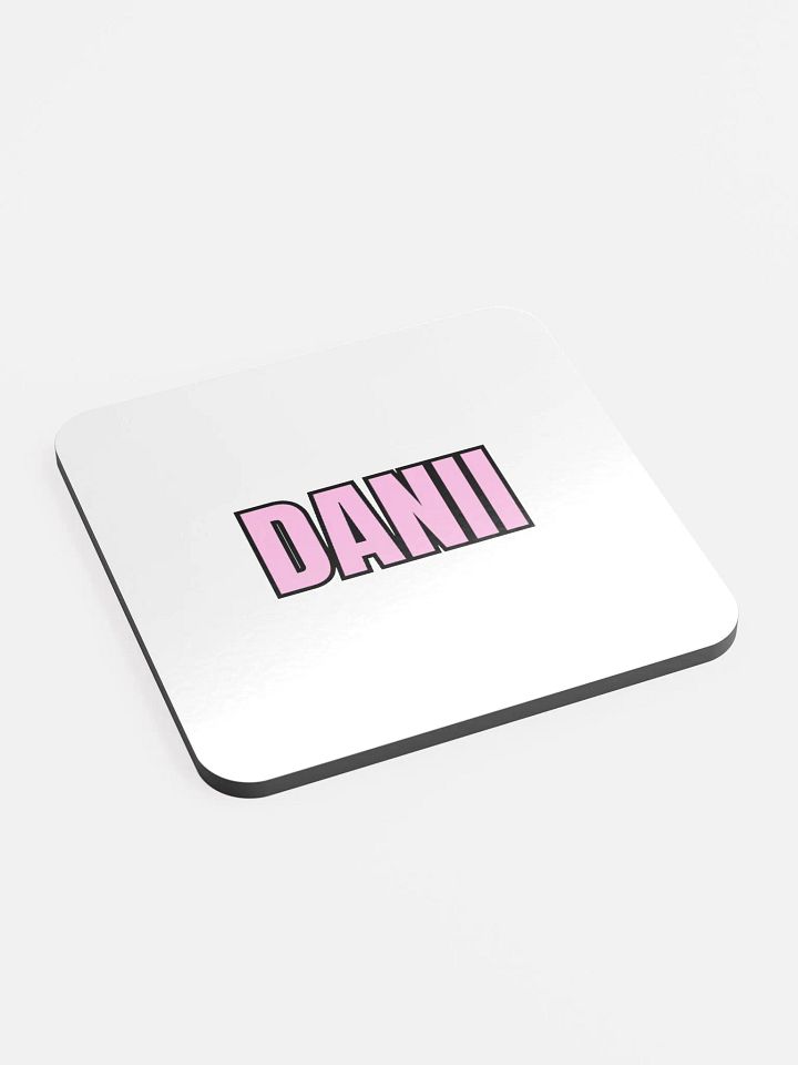 DANII PINK BLACK COASTER product image (2)