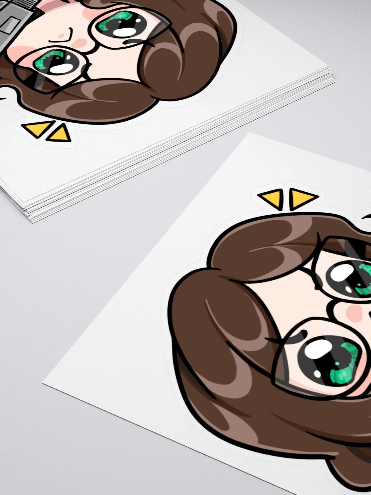 Pew Large Kiss-Cut Sticker product image (4)
