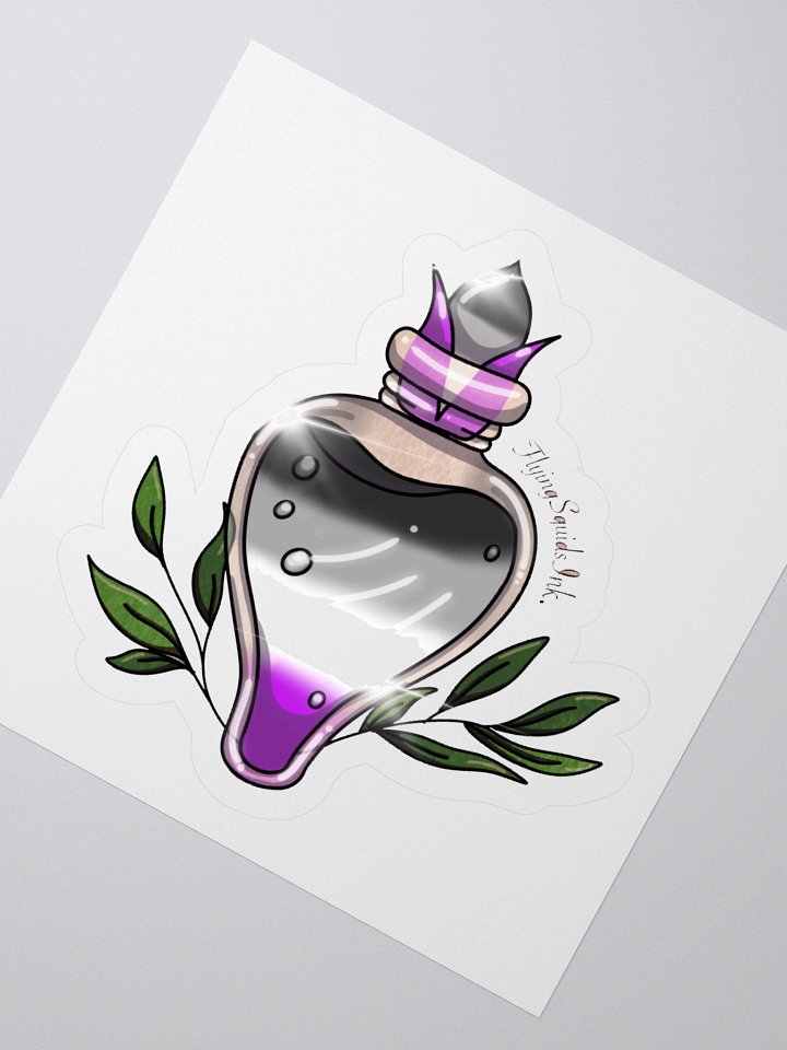 Asexual Pride Potion- Sticker product image (2)