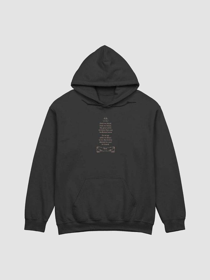 'Syrena' Official Merch Hoodie (chorus lyrics version) product image (1)