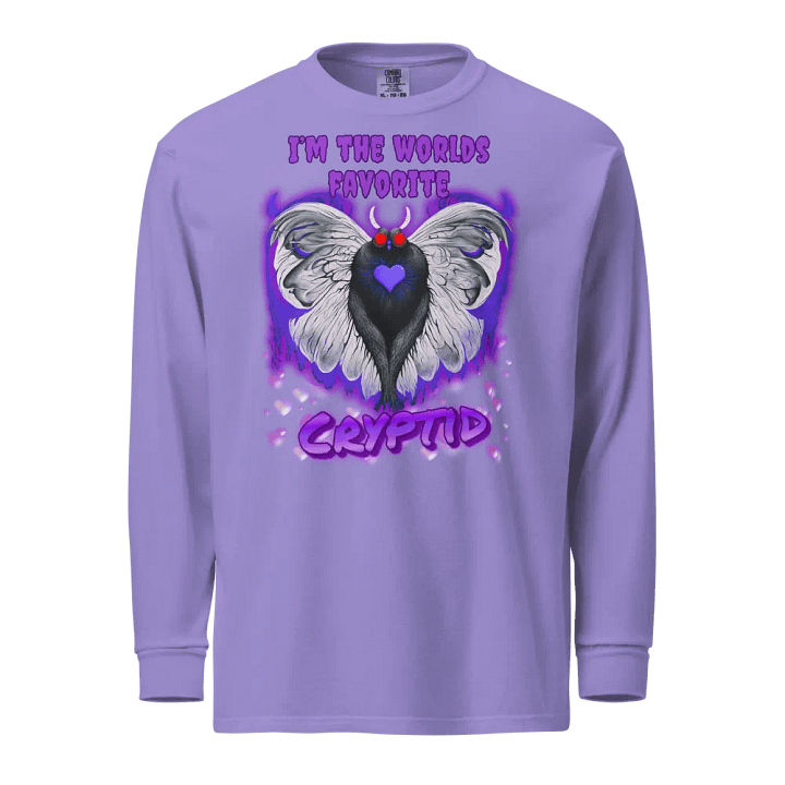 World’s Favorite Cryptid Heavyweight Long Sleeve tee product image (6)