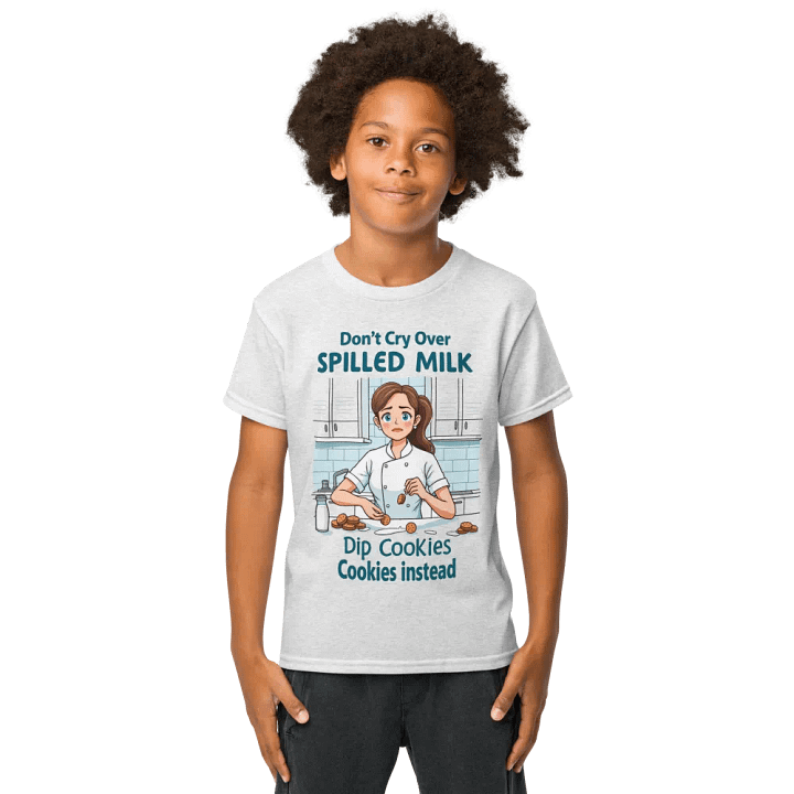 Don't Cry Over Spilled Milk Youth Tee product image (9)