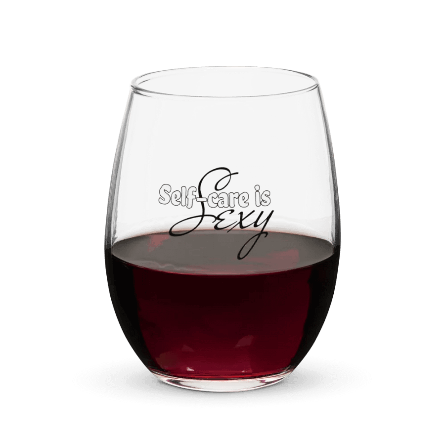 Self-care is sexy - Wine Glass product image (6)