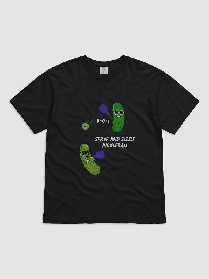 Serve and Sizzle Pickleball Heavyweight Cotton T-Shirt product image (13)