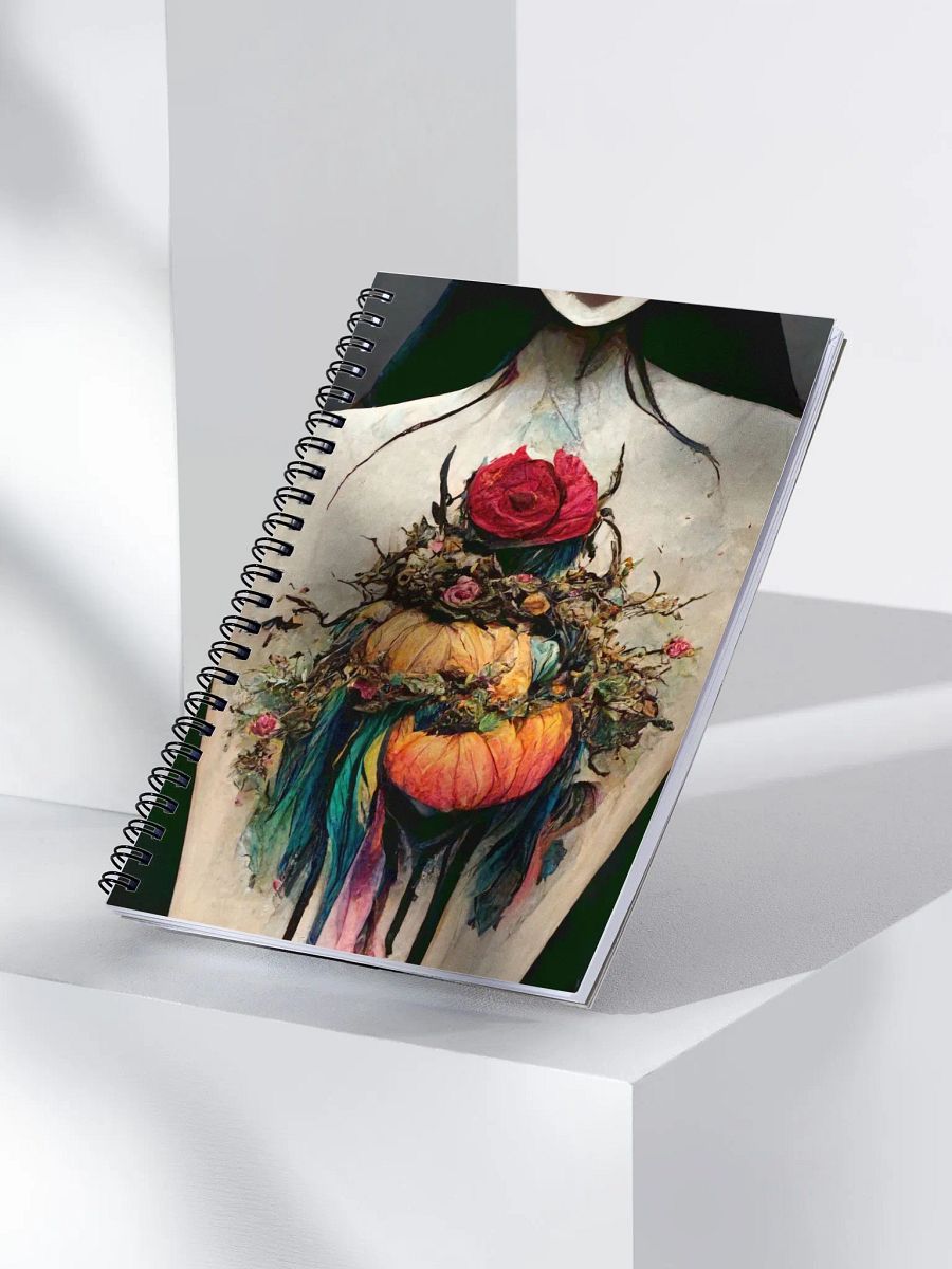 Whimsical Nature Spiral Notebook product image (3)