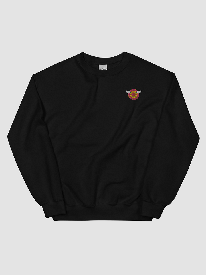 shadowatnoon embroidered logo sweater product image (2)