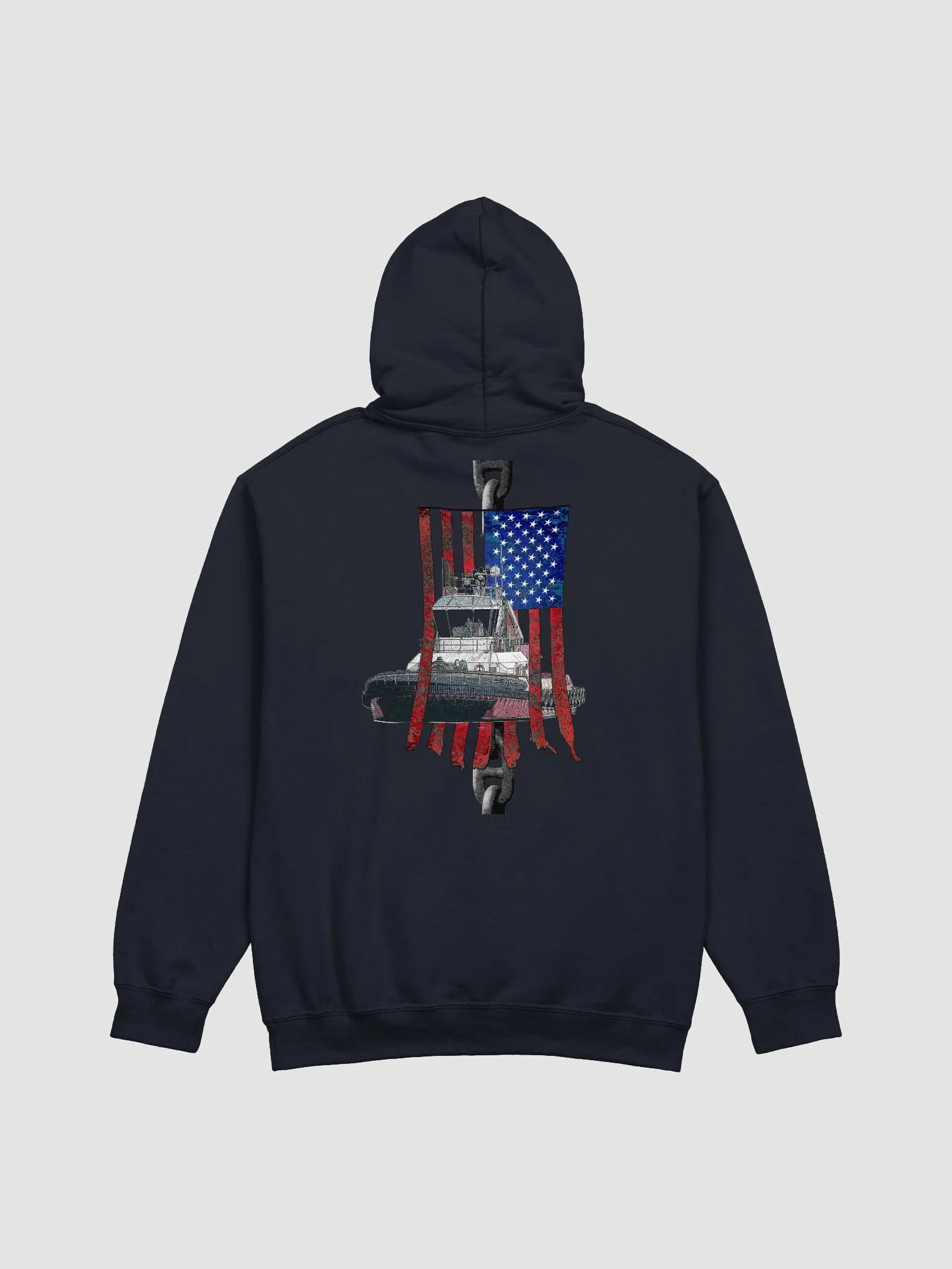 chain Athena Tug & CE Flage tug Hoodie product image (1)