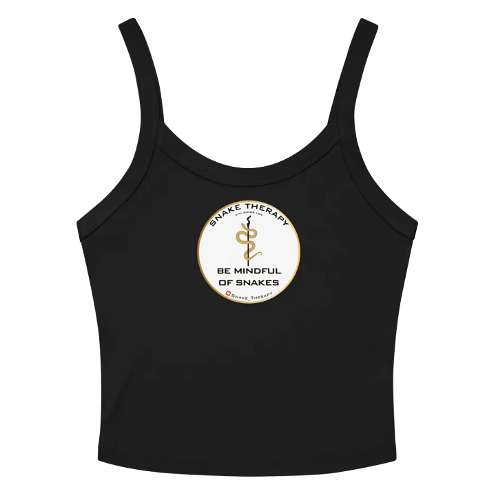 Snake Therapy Logo-Be Mindful Crop Tank product image (2)